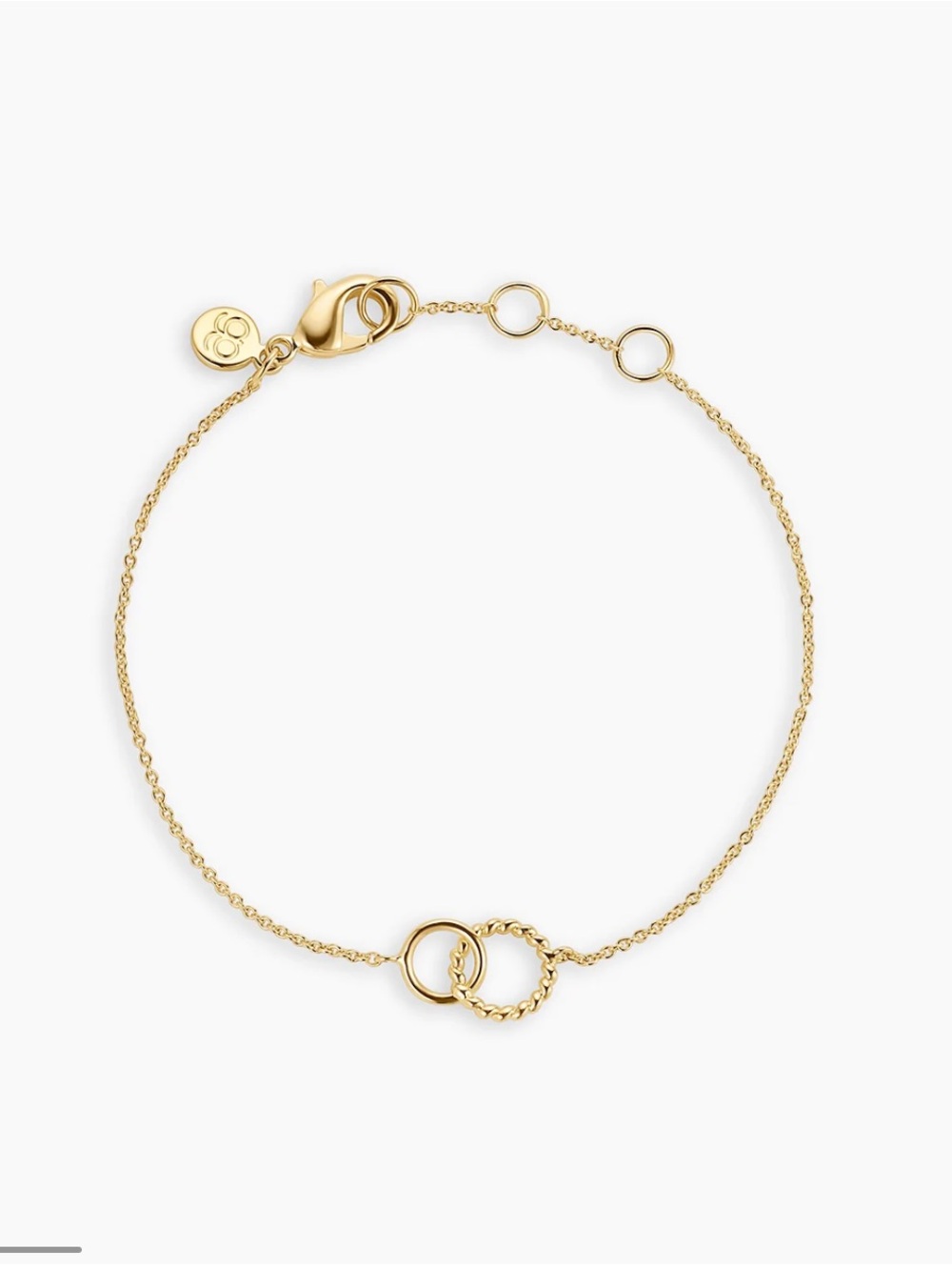 NWOT Gorjana Crew Bracelet Gold